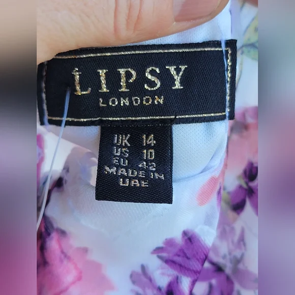 Lipsy Natalia Tiered Halter Dress - Picture 9 of 13